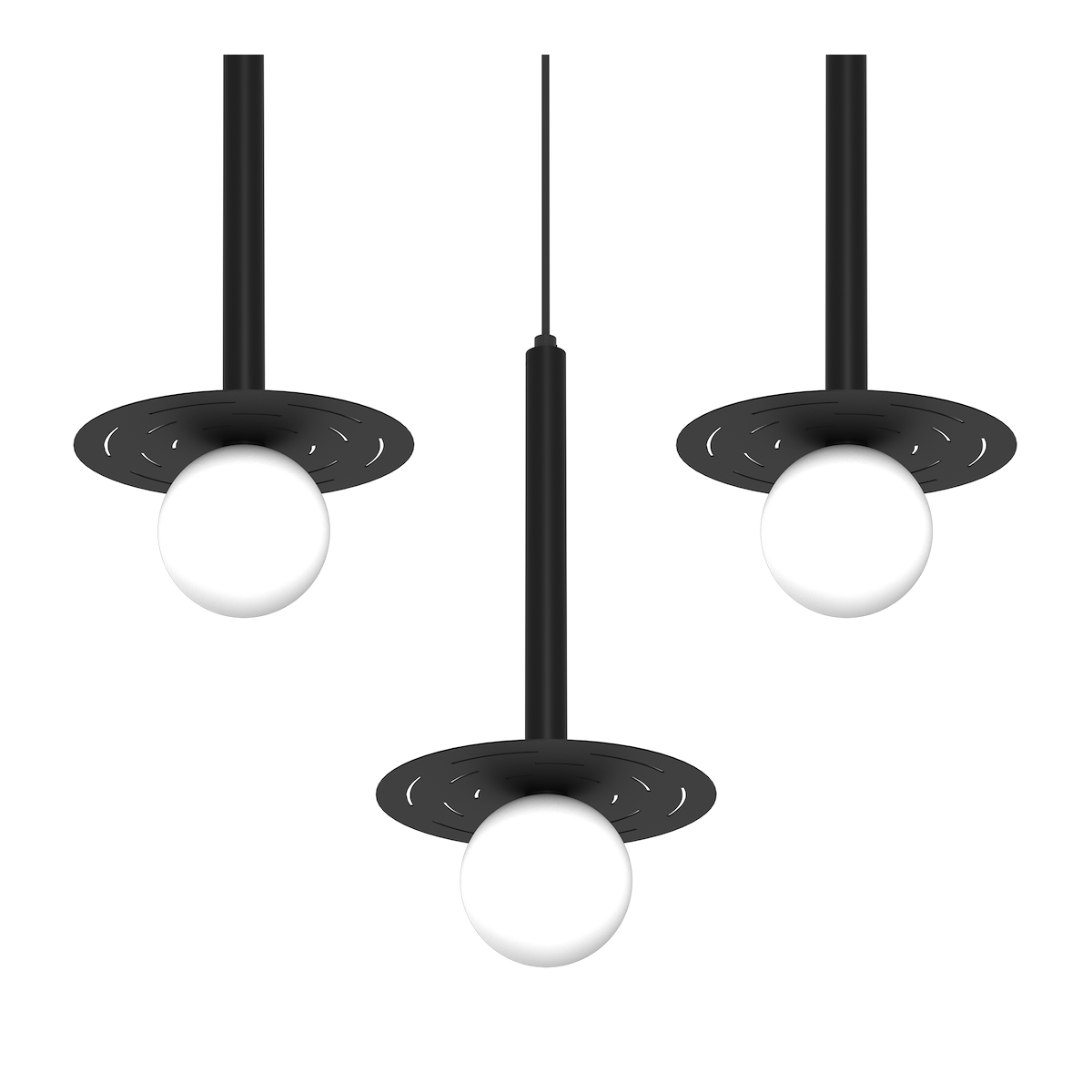 MiLagro FUTURA 3xG9 lampa wisząca eleganckie oświetlenie