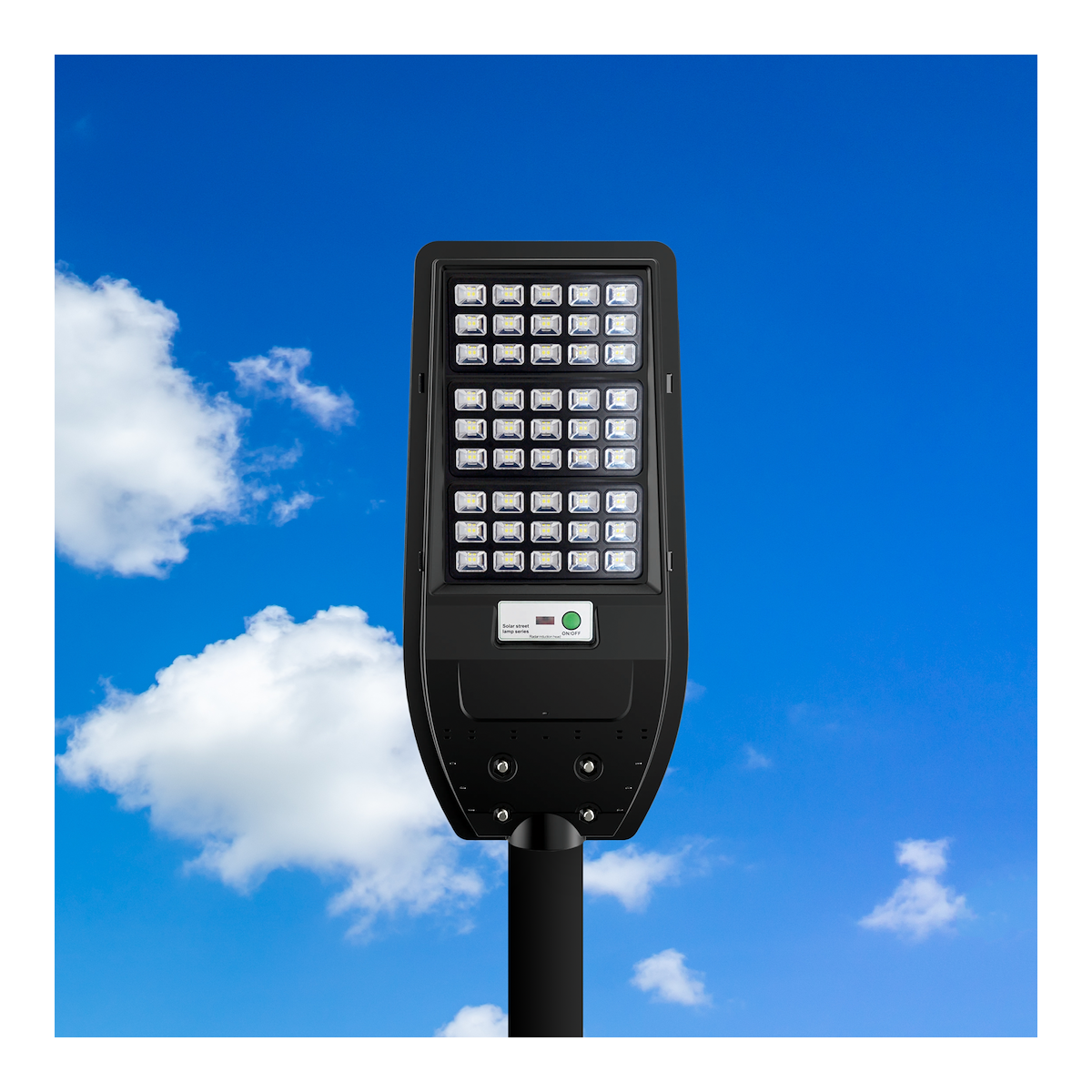 Latarnia solarna VIA 100W LED efektowne oświetlenie