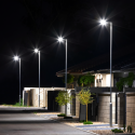 Latarnia solarna VIA 200W eleganckie oświetlenie