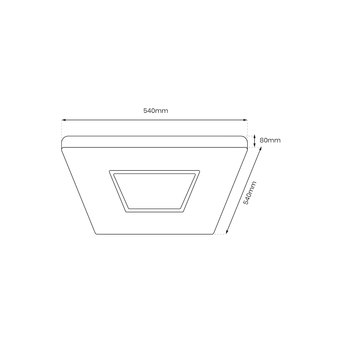 Plafon Sparky 65W LED pilot stylowe lampy sufitowe