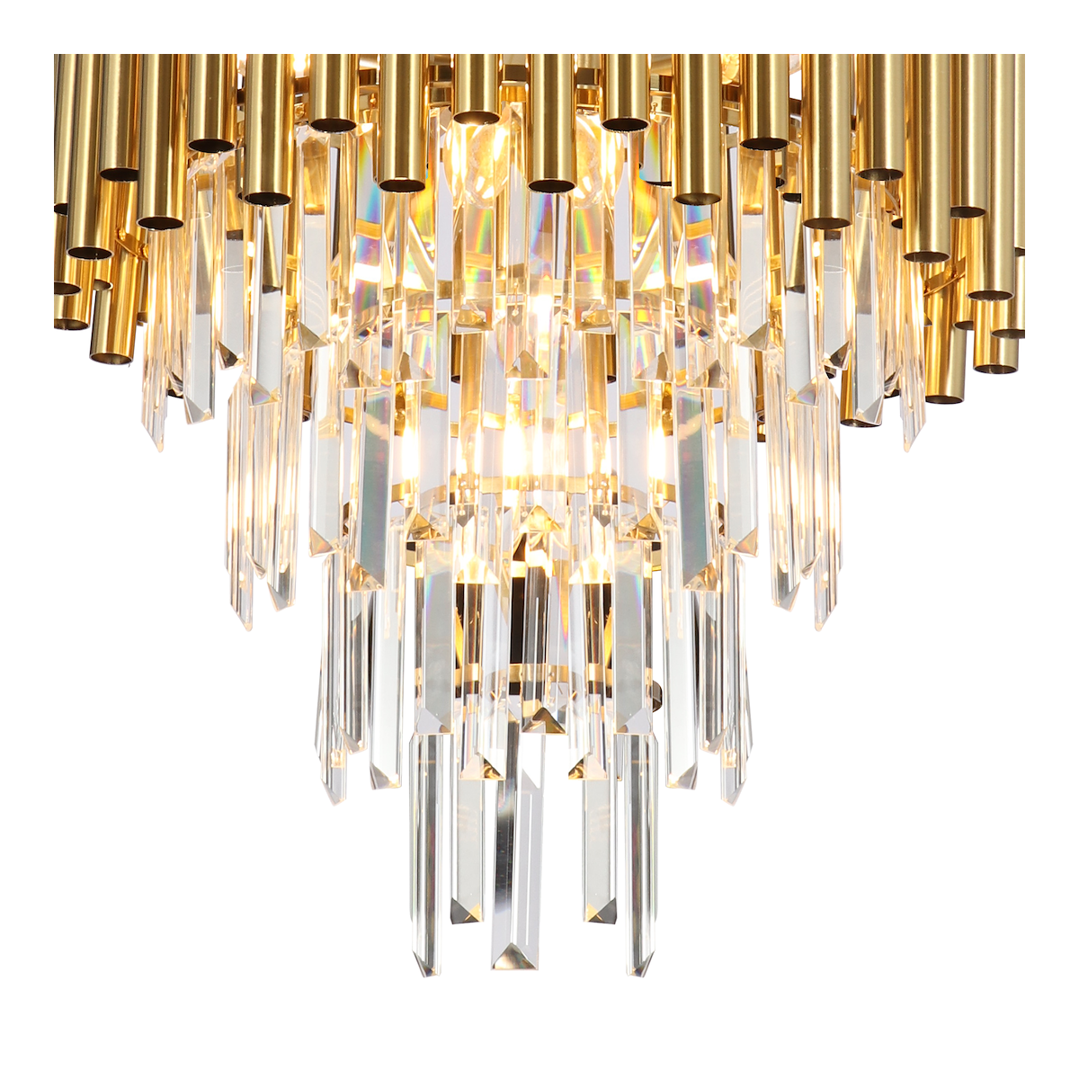 MiLagro Lampa sufitowa MADISON GOLD 9xE14 ML8806