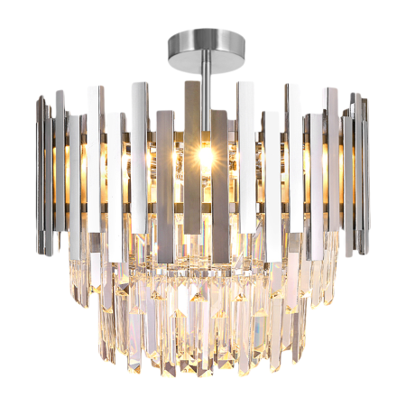 Żyrandol ASPEN CHROME 6xE14 nowoczesne lampy do wnętrz
