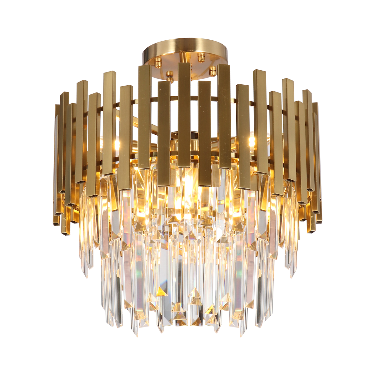 MiLagro Lampa sufitowa ASPEN GOLD 6xE14 ML8810