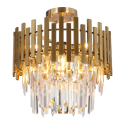 Żyrandol ASPEN GOLD 6xE14 designerskie lampy LED