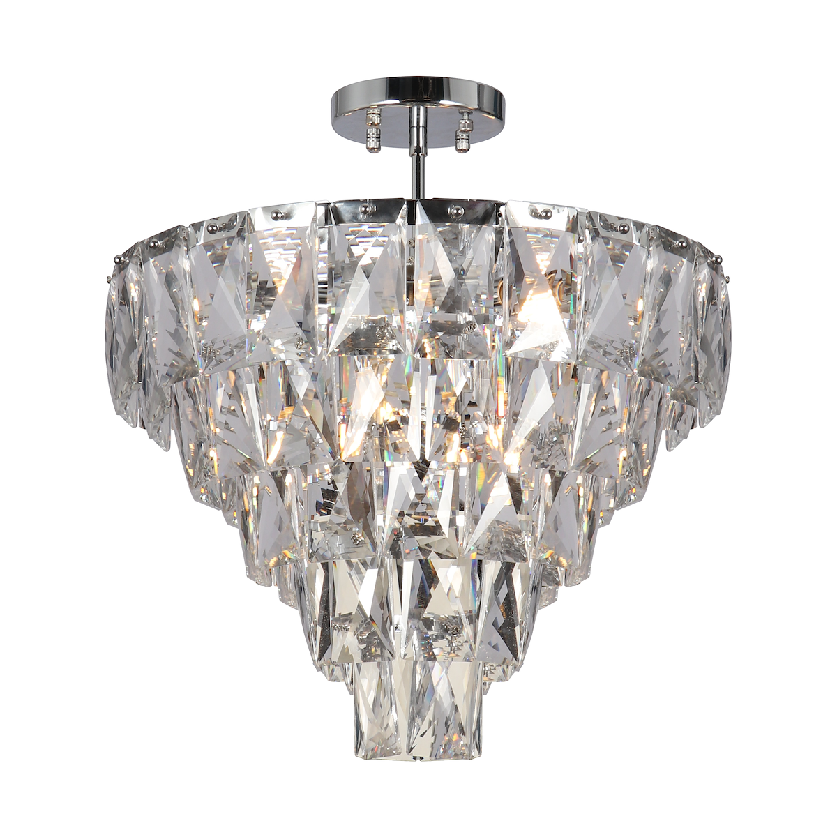 MiLagro Lampa sufitowa CHELSEA CHROME 6xE14 ML8811