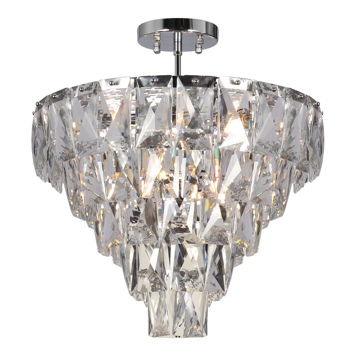 MiLagro Lampa sufitowa CHELSEA CHROME 6xE14 ML8811