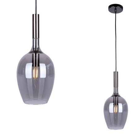 Lampa LUGANO SMOKED 1xE14 wyjątkowy element aranżacji