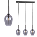 Lampa LUGANO SMOKED 3xE14 wyjątkowe oświetlenie