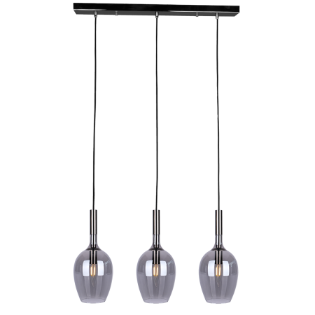 Lampa LUGANO SMOKED 3xE14 wyjątkowe oświetlenie