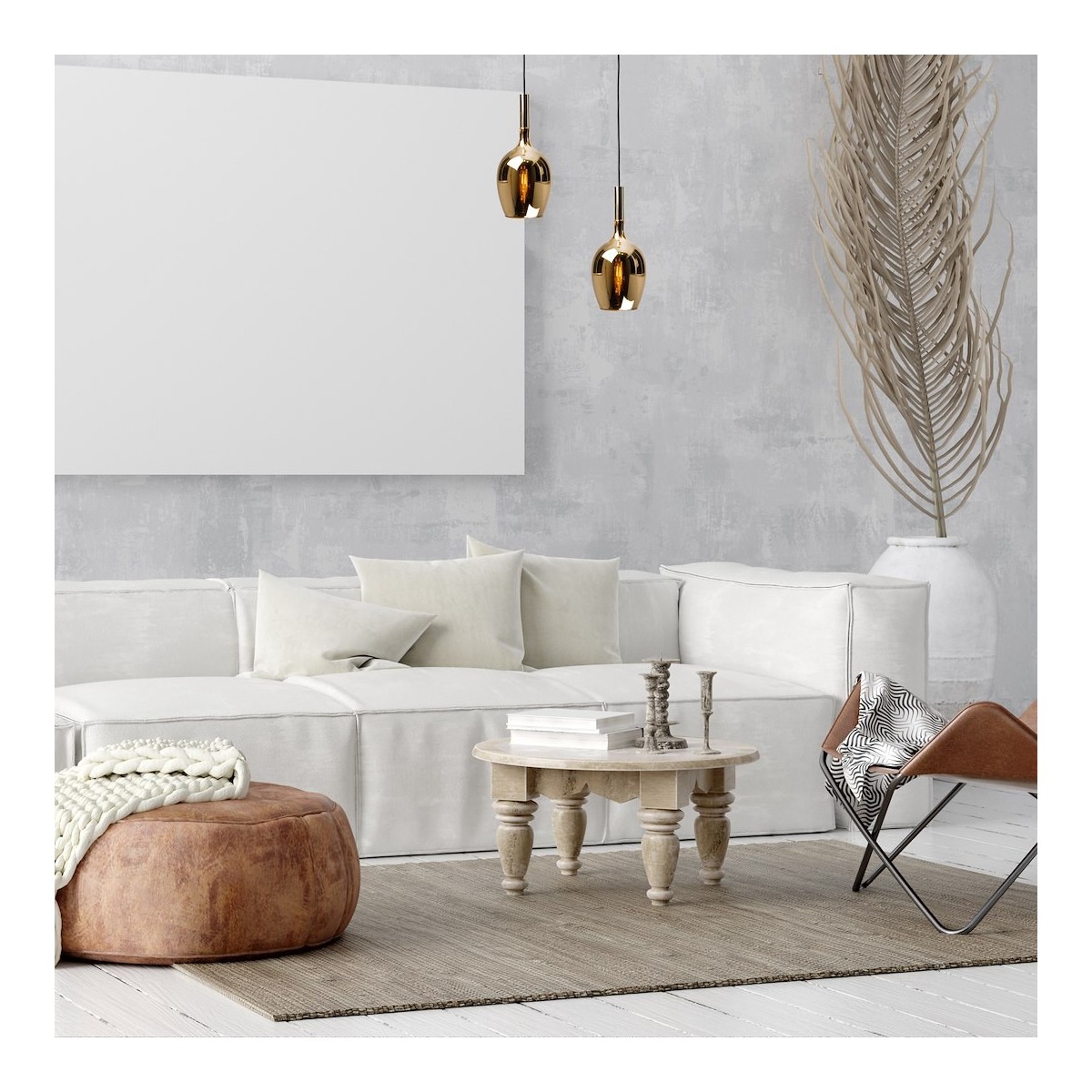 Lampa LUGANO GOLD 1xE14 unikalne oświetlenie