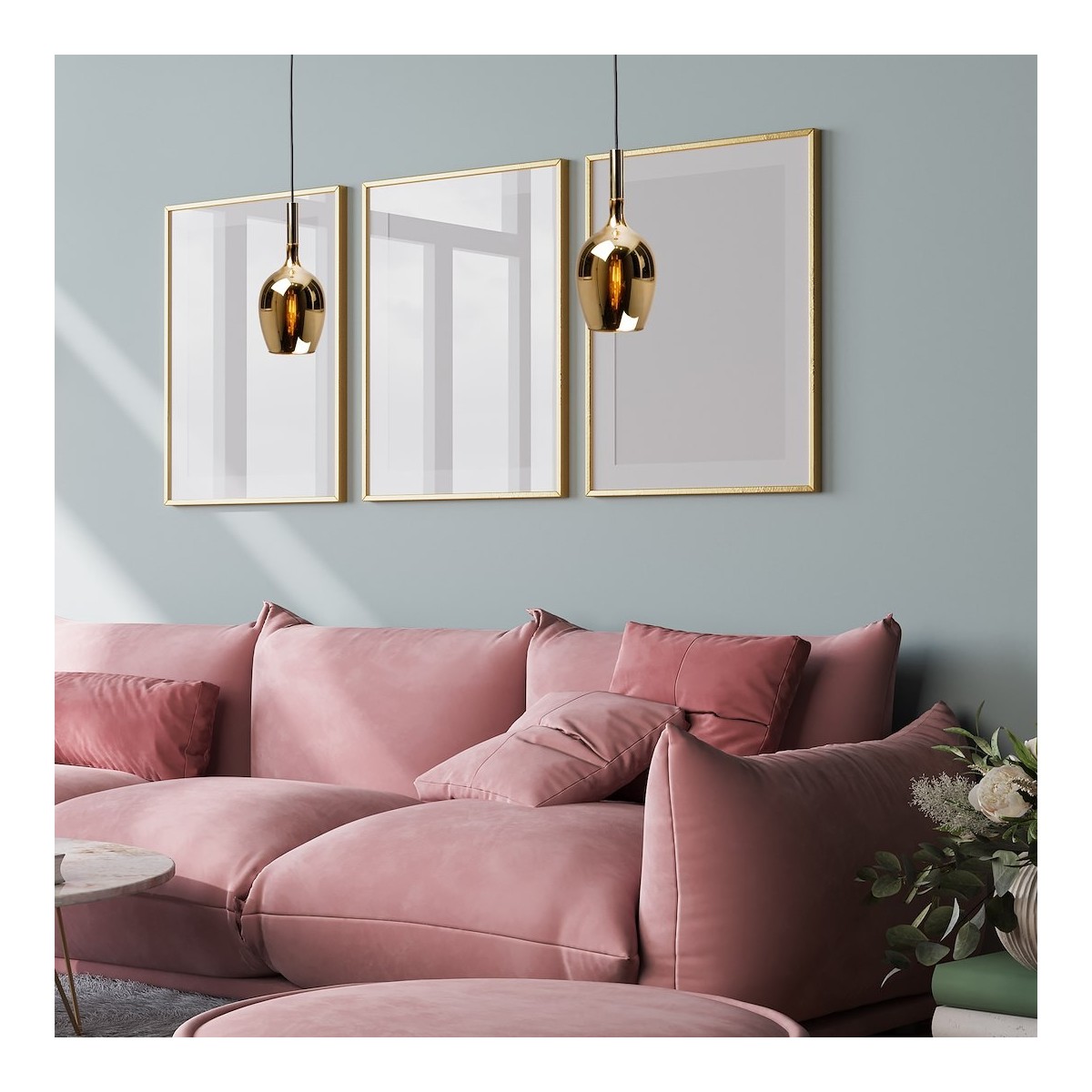 Lampa LUGANO GOLD 1xE14 unikalne oświetlenie