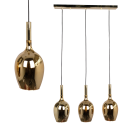 Lampa LUGANO GOLD 3xE14 designerskie oświetlenie