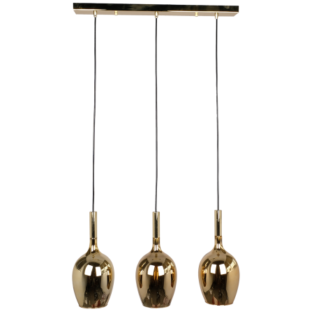 Lampa LUGANO GOLD 3xE14 designerskie oświetlenie