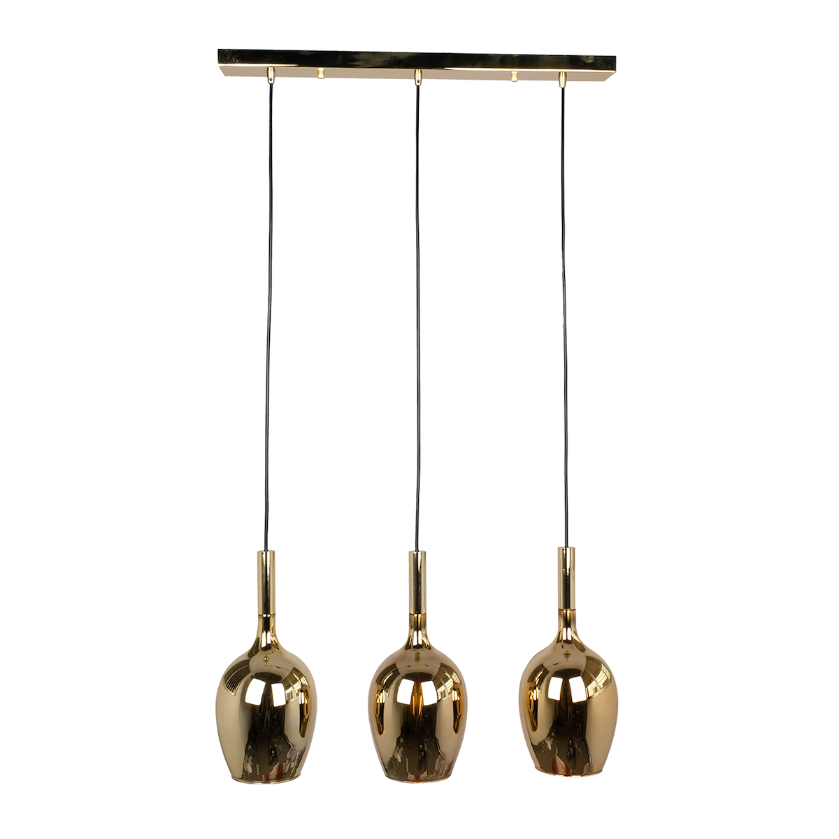 Lampa LUGANO GOLD 3xE14 designerskie oświetlenie