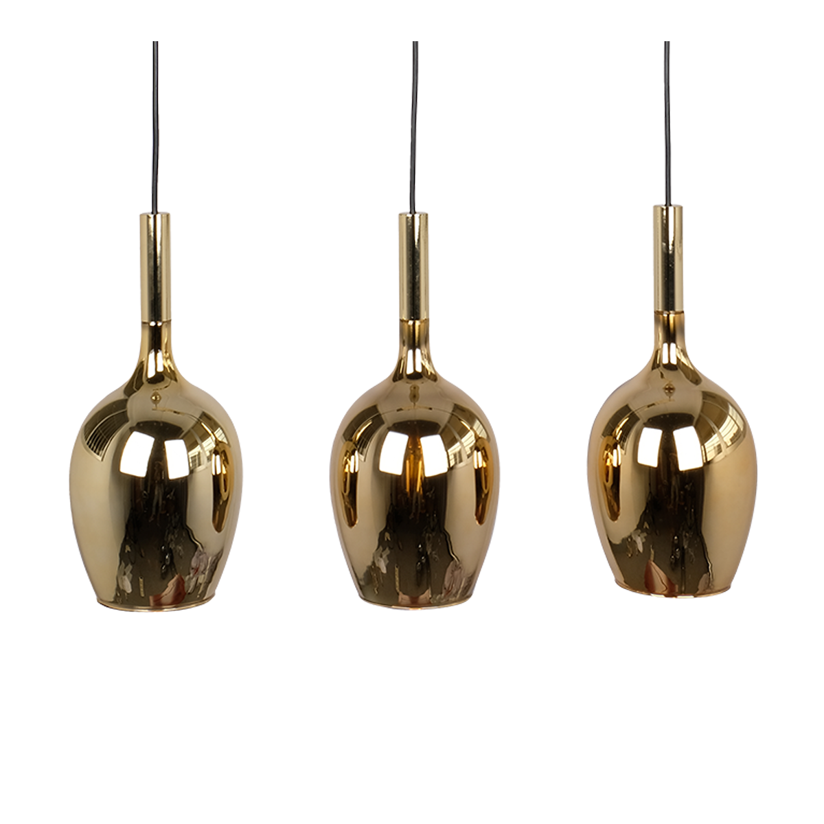 Lampa LUGANO GOLD 3xE14 designerskie oświetlenie