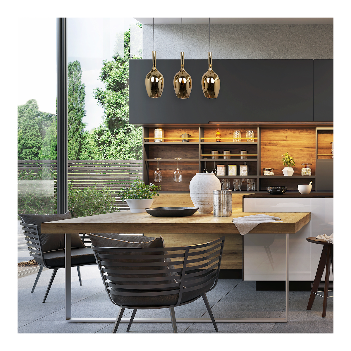 Lampa LUGANO GOLD 3xE14 designerskie oświetlenie