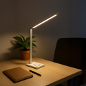 Lampka biurkowa VARIO WHITE LED oświetlenie klasy premium