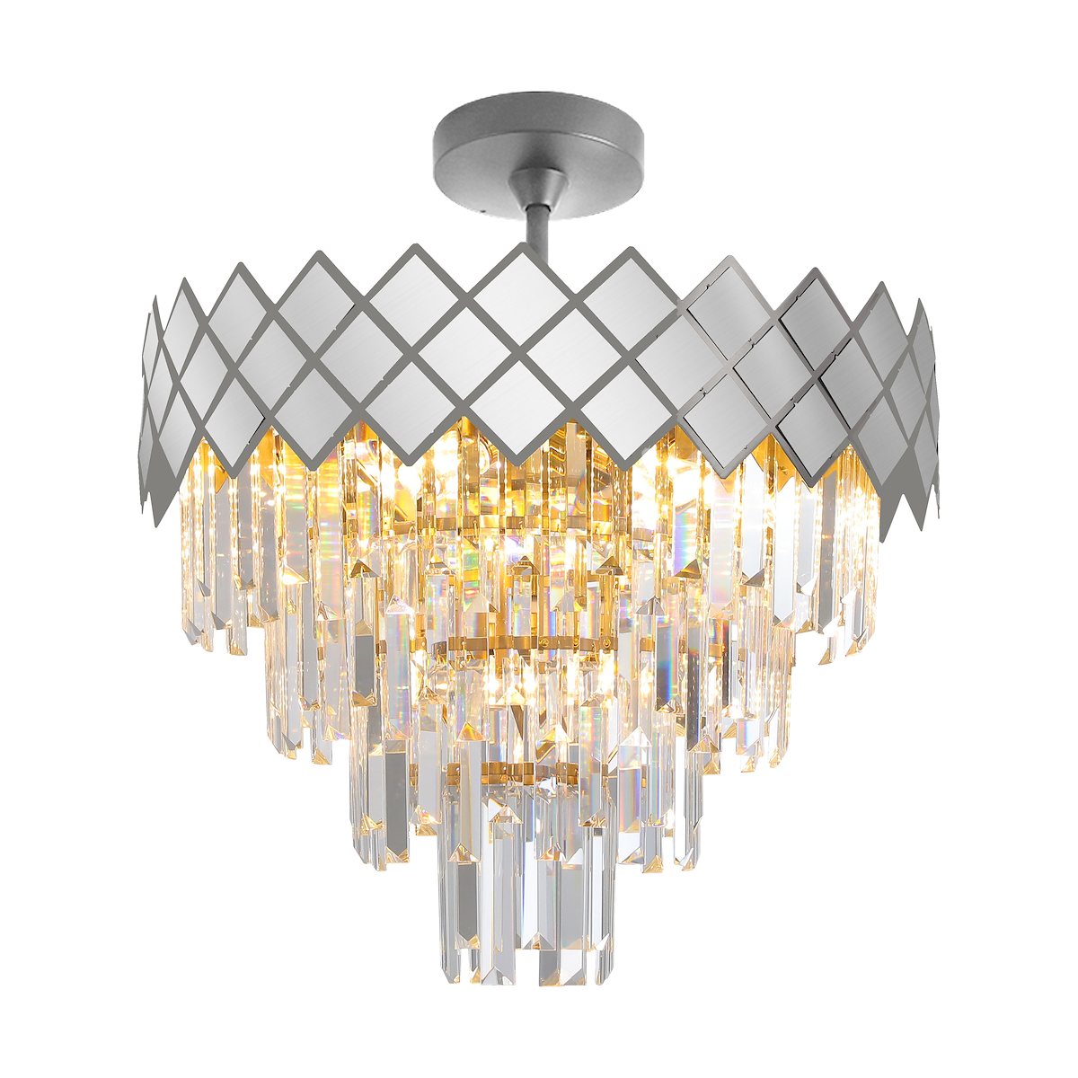 Lampa sufitowa CARISMA CHROME efektowne oświetlenie