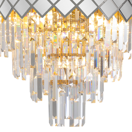 Lampa sufitowa CARISMA CHROME efektowne oświetlenie