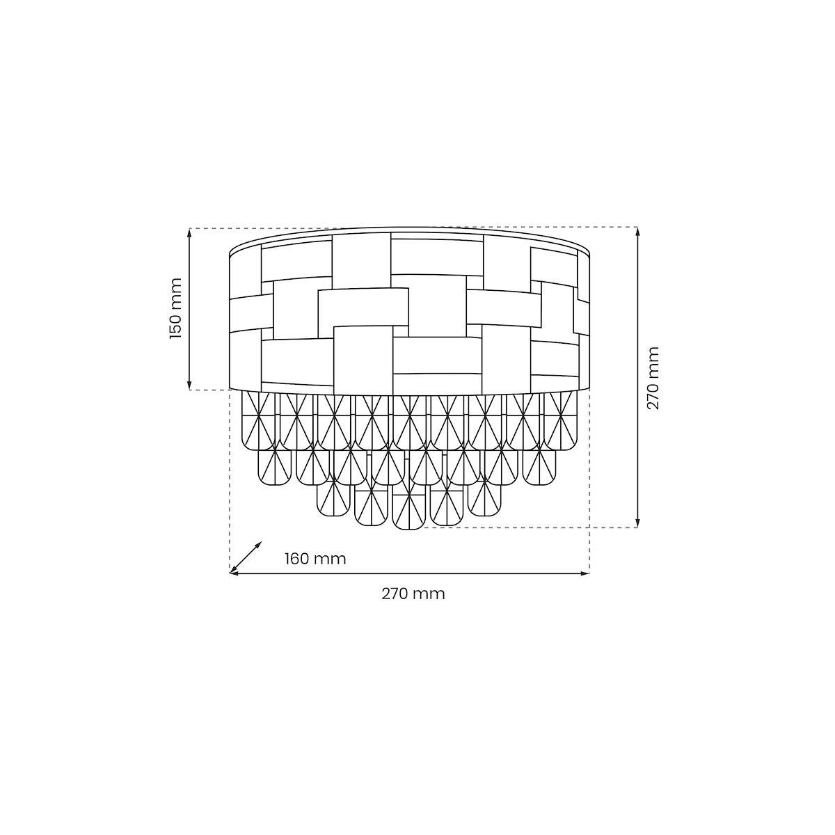 MiLagro Kinkiet LUXURIA 2xE14 ML8893