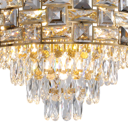Lampa sufitowa LUXURIA 9xE14 nietuzinkowe oświetlenie