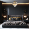 Lampa sufitowa LUXURIA 9xE14 nietuzinkowe oświetlenie