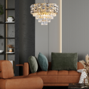 Żyrandol LUXURIA 9xE14 klimatyczne oświetlenie