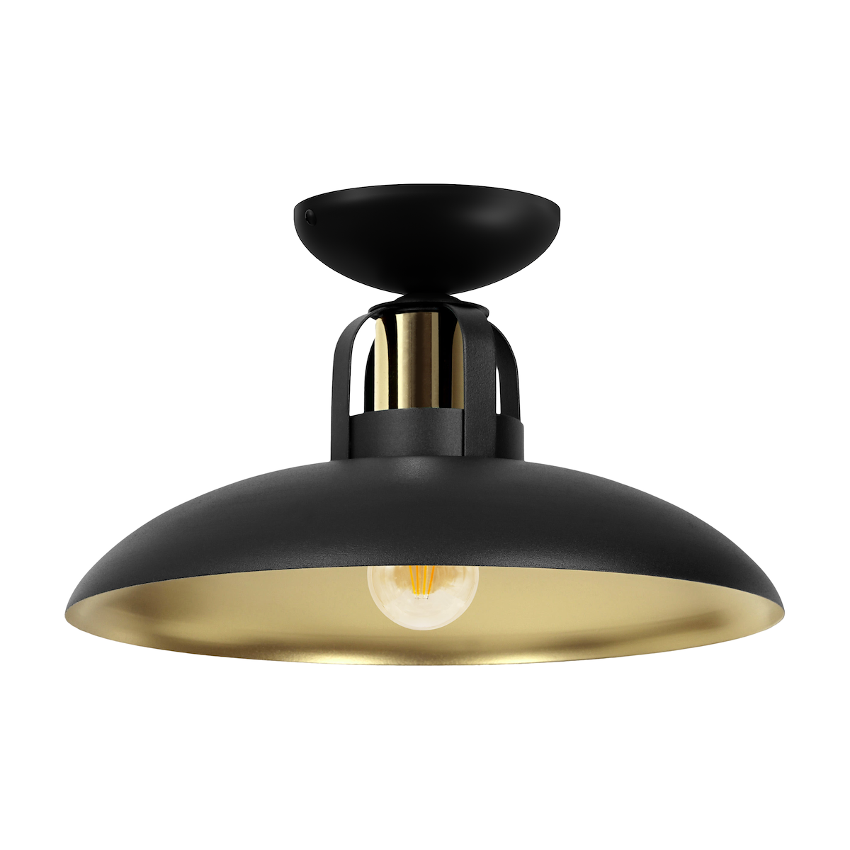 Lampa sufitowa FELIX BLACK GOLD stylowe oświetlenie