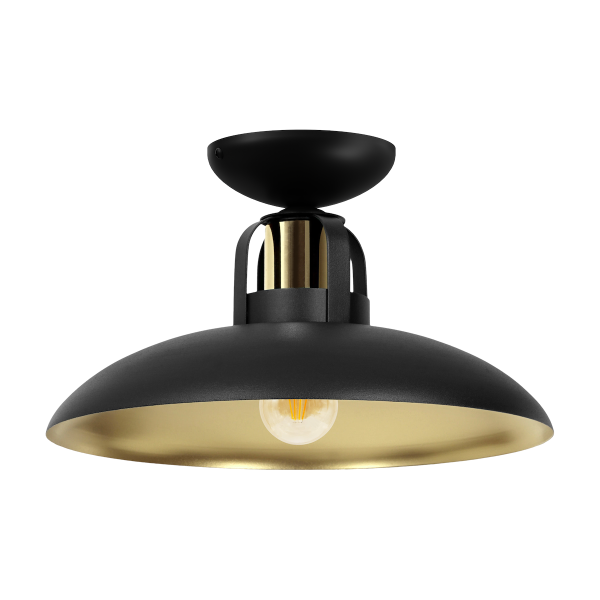 Lampa sufitowa FELIX BLACK GOLD stylowe oświetlenie