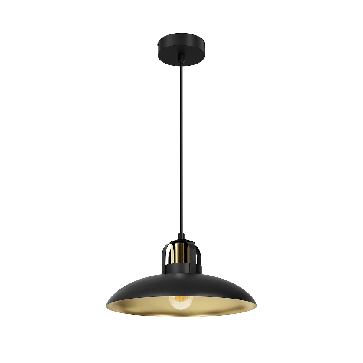 Lampa wisząca FELIX BLACK GOLD ekskluzywne oświetlenie