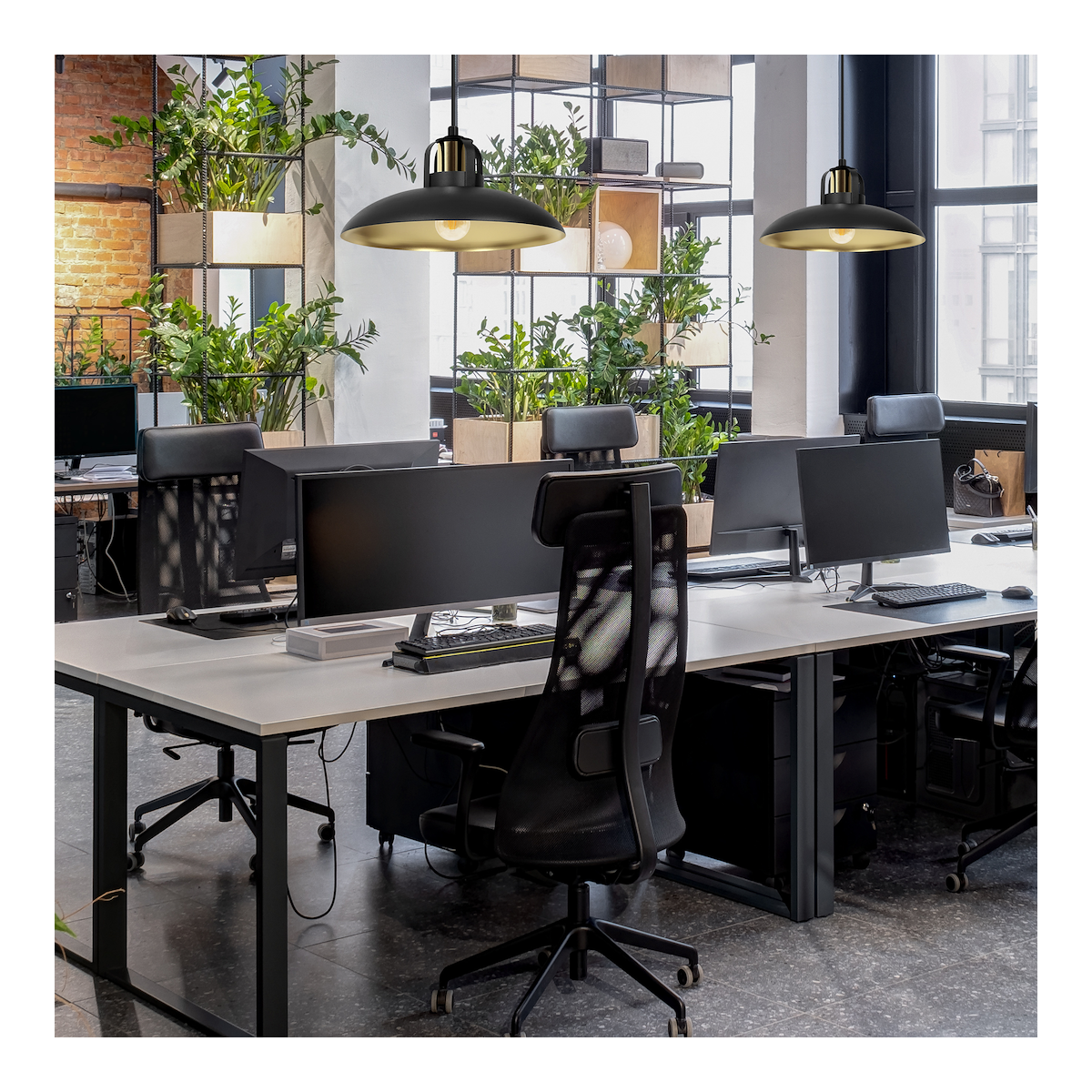Lampa wisząca FELIX BLACK GOLD ekskluzywne oświetlenie