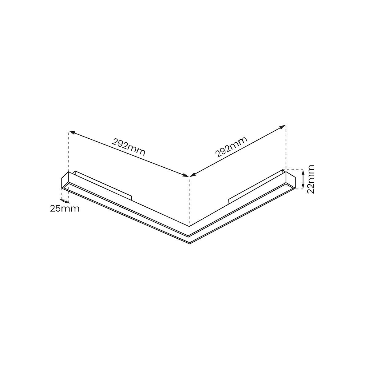 MiLagro MAGNETIC TRACK 24W LED 3000K ML8929