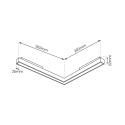 MiLagro MAGNETIC TRACK 24W LED 3000K ML8929
