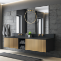 Kinkiet Saturno Gold 46W LED efektowne oświetlenie