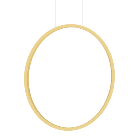 Lampa wisząca Saturno Gold 28W eleganckie oświetlenie