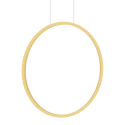 Lampa wisząca Saturno Gold 28W eleganckie oświetlenie