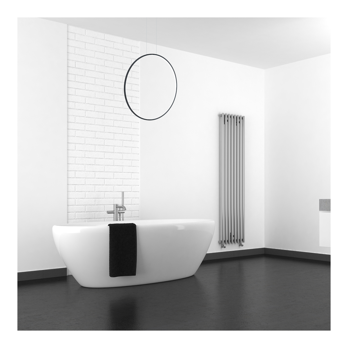 MiLagro Lampa wisząca Saturno Black 46W LED ML8856