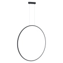 Lampa wisząca Saturno Black 46W premium oświetlenie