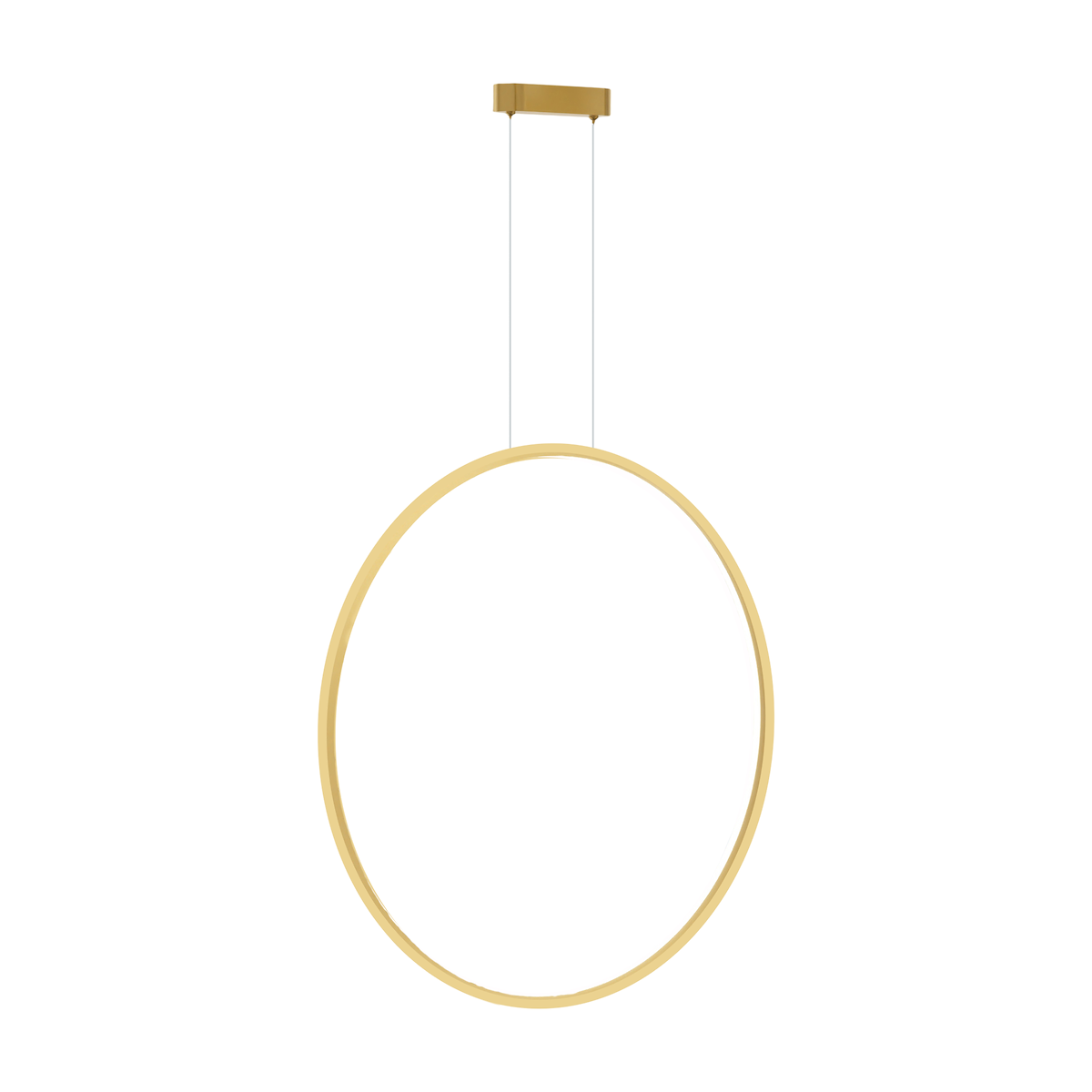 Lampa wisząca Saturno Gold 46W nietuzinkowe oświetlenie