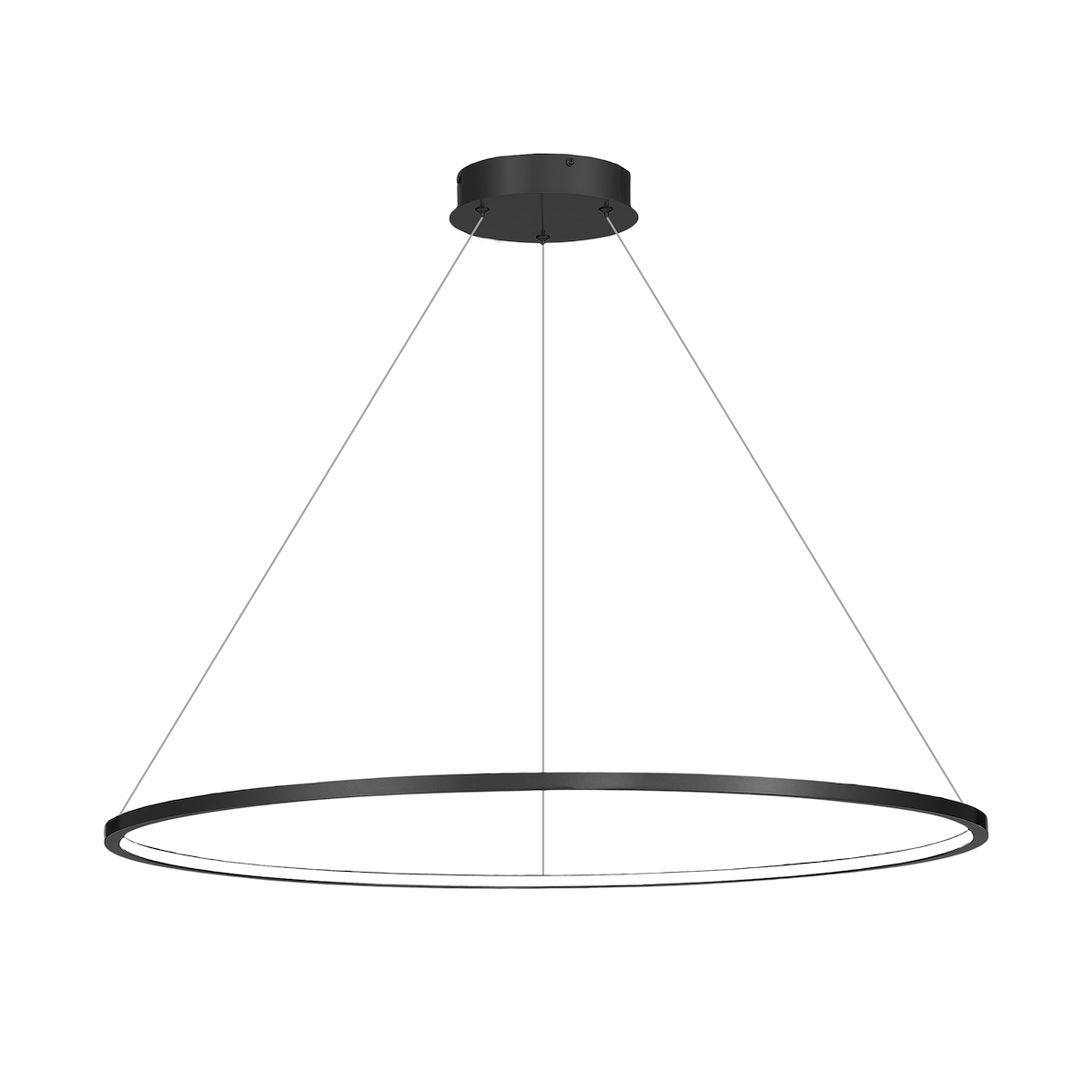 MiLagro Lampa wisząca Saturno Black 57W LED ML8862
