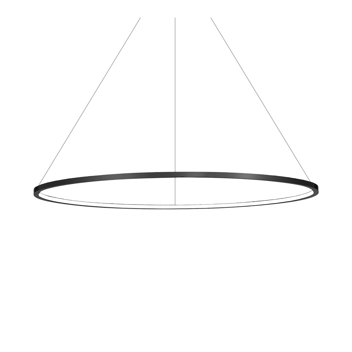 MiLagro Lampa wisząca Saturno Black 57W LED ML8862