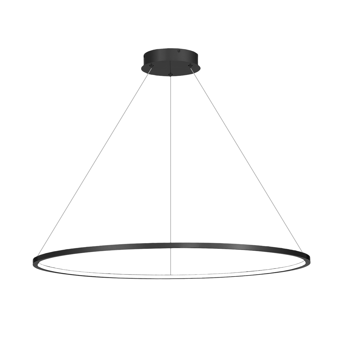 MiLagro Lampa wisząca Saturno Black 57W LED ML8862