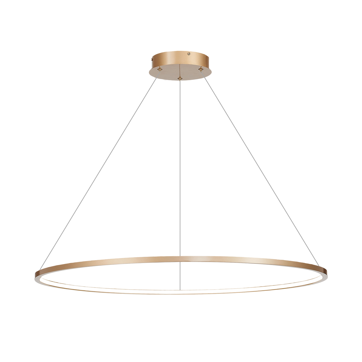 MiLagro Lampa wisząca Saturno Gold 57W LED ML8863