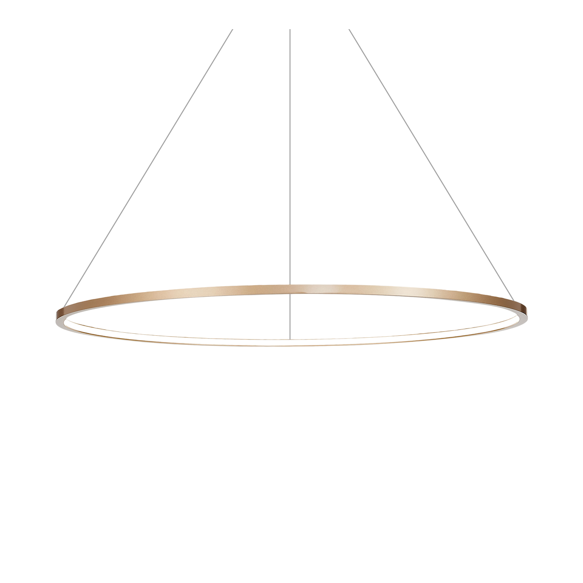 Lampa wisząca Saturno Gold 57W światło podkreślające charakter wnętrz