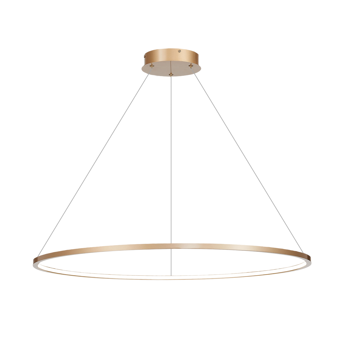 MiLagro Lampa wisząca Saturno Gold 57W LED ML8863