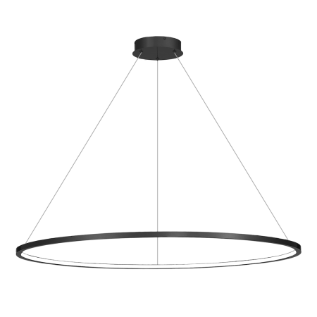 MiLagro Lampa wisząca Saturno Black 65W LED ML8864