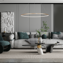 MiLagro Lampa wisząca Saturno Gold 65W LED ML8865