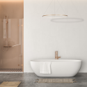 MiLagro Lampa wisząca Saturno Gold 65W LED ML8865