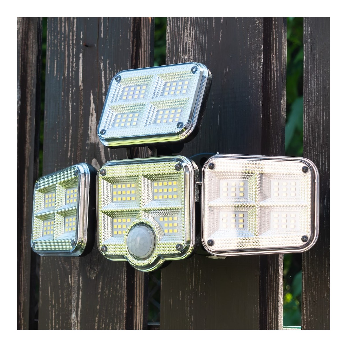Naświetlacz Solarny Flexi Poczwórny nowoczesne lampy do wnętrz
