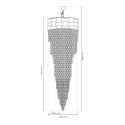 MiLagro Żyrandol LUXURIA 300cm 41xE14 ML8885